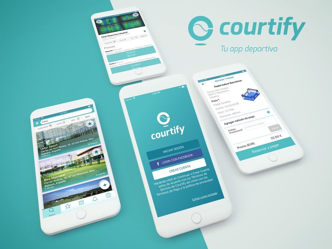 Desarrollo a medida de Courtify: Software para la gestión de centros deportivos
